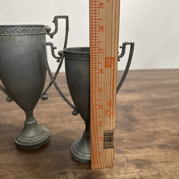 Vintage Art Deco Dodge Inc Metal Spelter Pewter Loving Cup Trophy Z16 Z17 - Picture 15 of 15